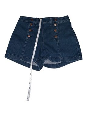 No Boundaries High Rise Size 9 Juniors Blue Shorts